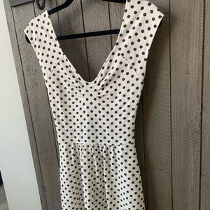 Anthropologie polka dot dress. Women’s size 8.